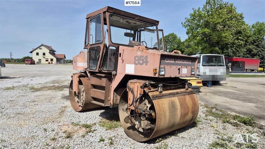 CASE Vibromax W 854 Porinių būgnų volai