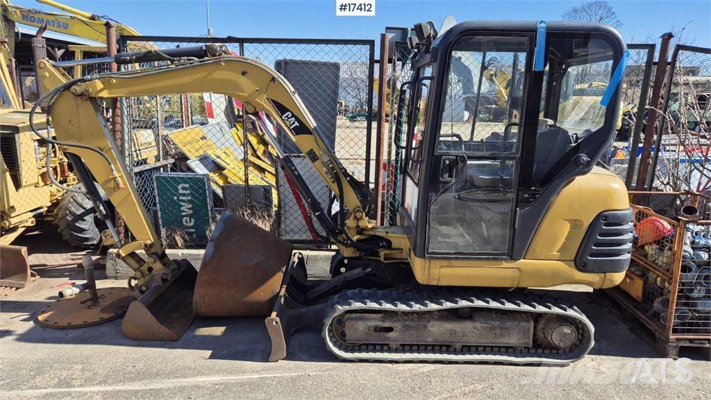 CAT 302.5 Mini ekskavatoriai < 7 t