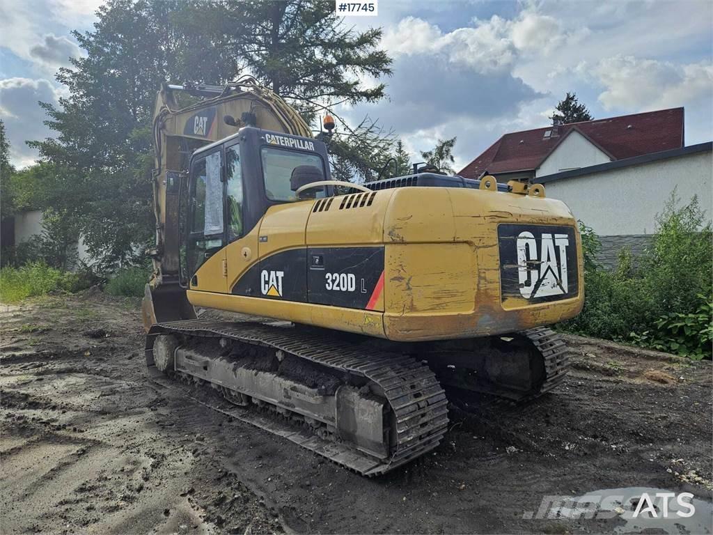 CAT 320D Vikšriniai ekskavatoriai