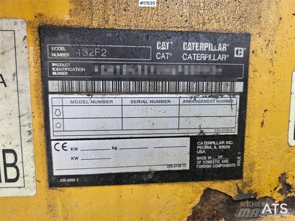 CAT 432F Ekskavatoriniai krautuvai