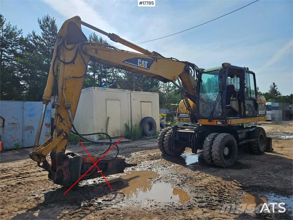 CAT M313 C Ratiniai ekskavatoriai