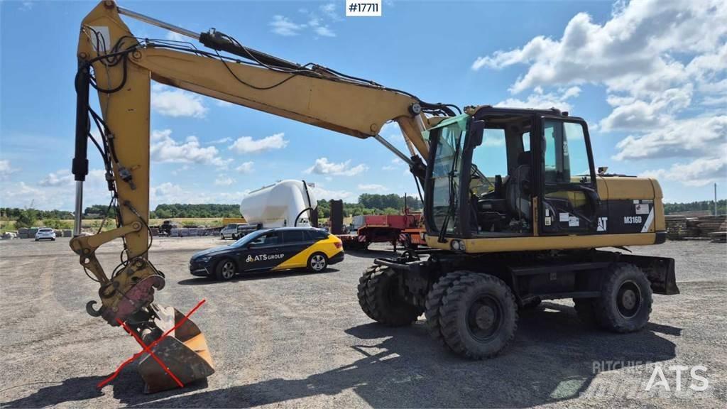 CAT M316D Ratiniai ekskavatoriai