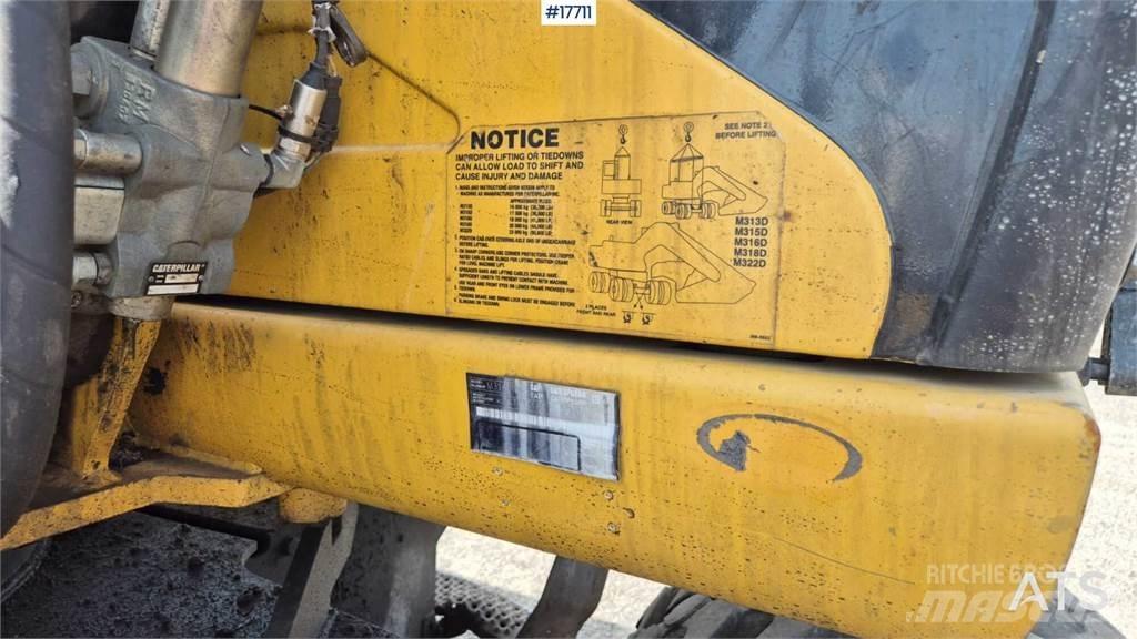 CAT M316D Ratiniai ekskavatoriai
