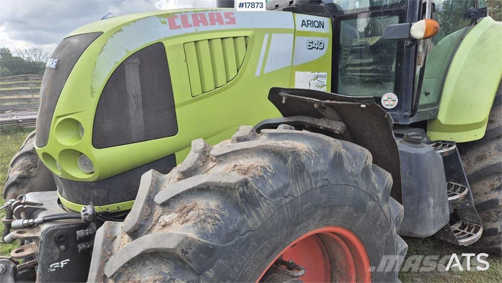 CLAAS ARION 640 Traktoriai