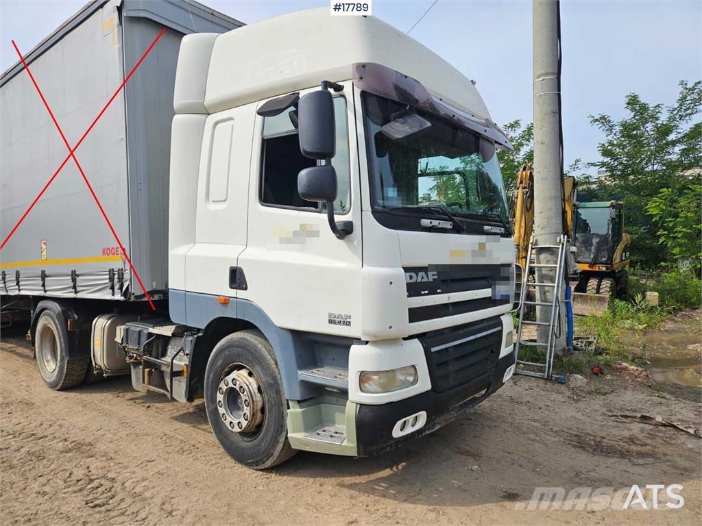 DAF CF 85.410 Naudoti vilkikai