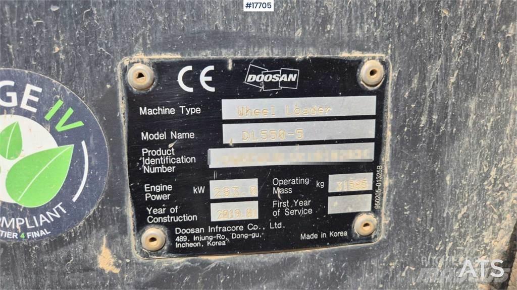 Doosan DL550-5 Naudoti ratiniai krautuvai