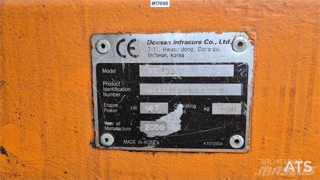 Doosan DX 300 LC Vikšriniai ekskavatoriai