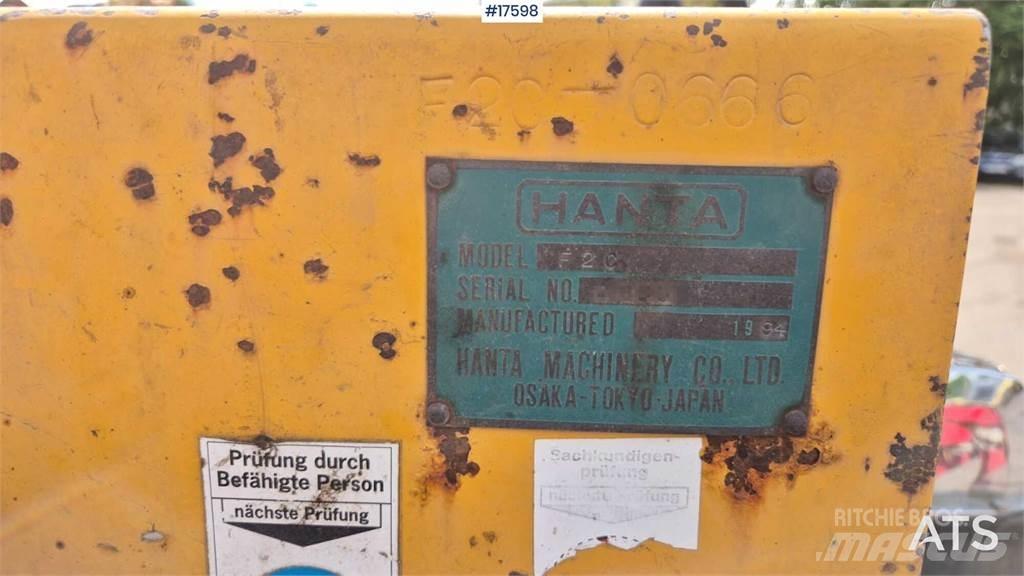 Dynapac Hanta F2C Asfalto klotuvai