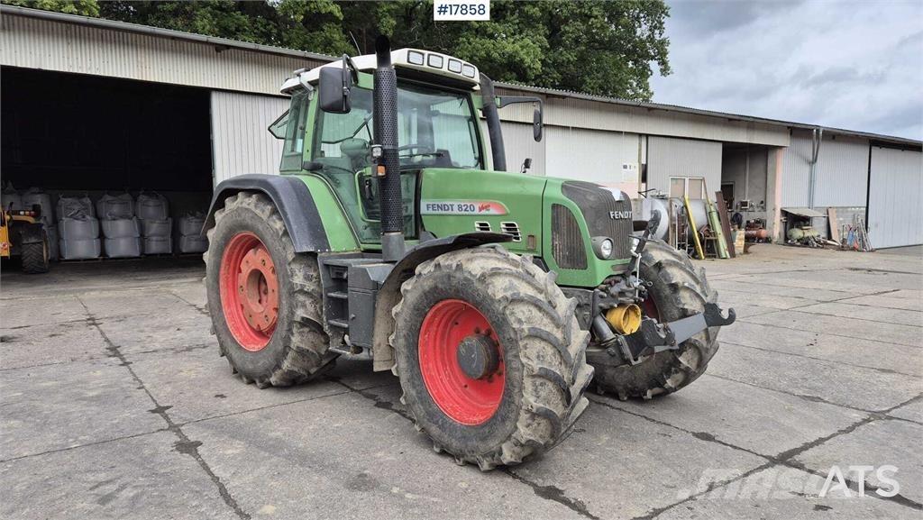 Fendt Vario 820 Traktoriai