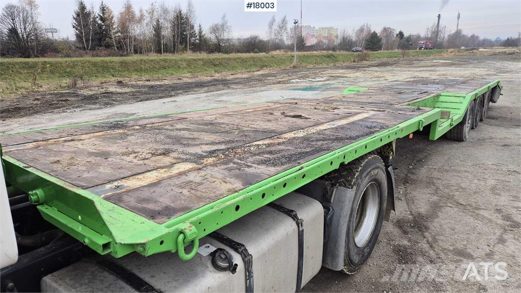 Fliegl SDS Žemo iškrovimo puspriekabės