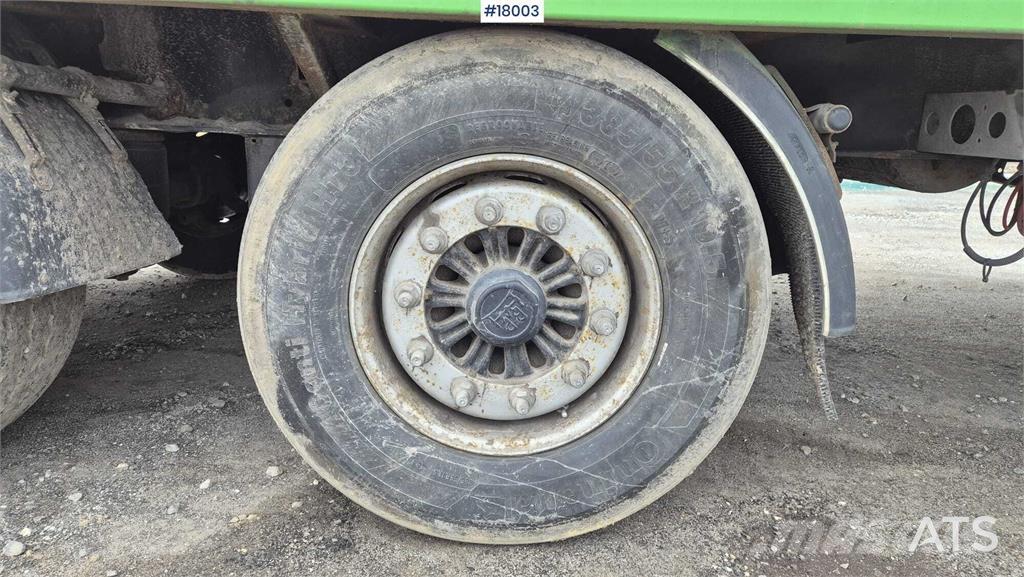 Fliegl SDS Žemo iškrovimo puspriekabės