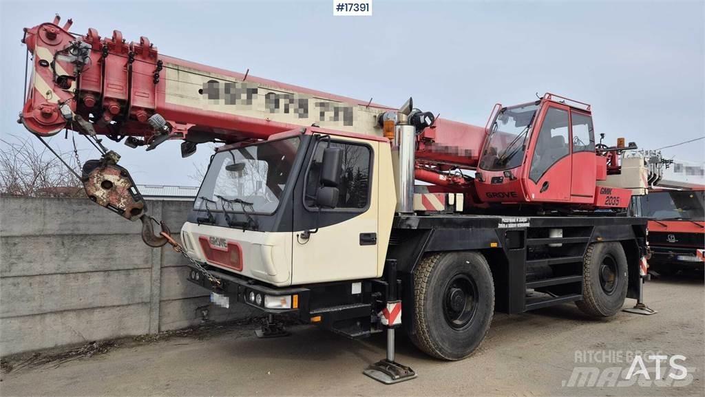 Grove GMK2035 Visureigiai kranai