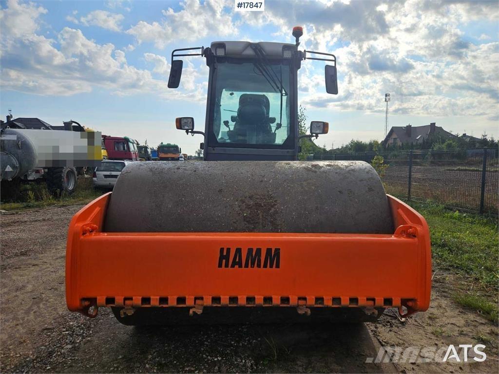Hamm 3412HT Vieno būgno volai