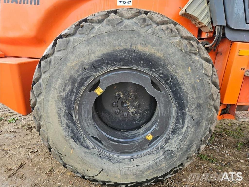 Hamm 3412HT Vieno būgno volai
