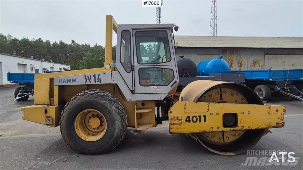 Hamm 4011D Vieno būgno volai