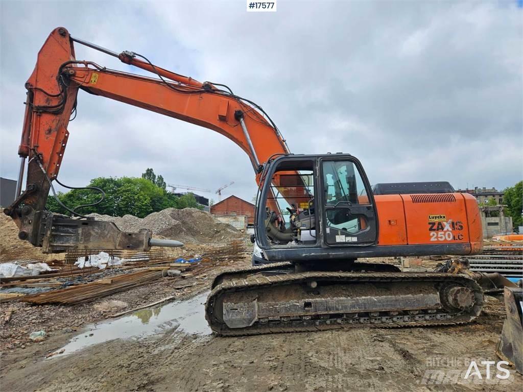 Hitachi Zaxis 250 LC Vikšriniai ekskavatoriai