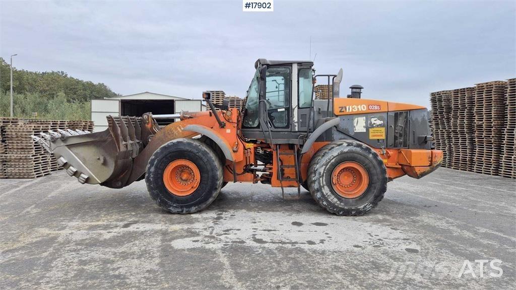 Hitachi ZW 310 Naudoti ratiniai krautuvai