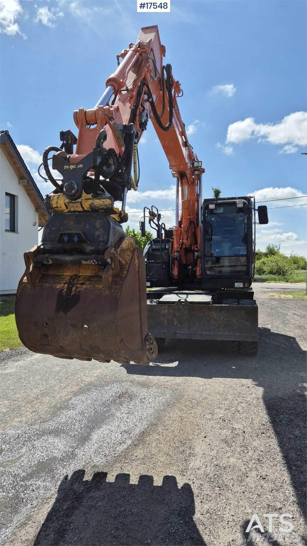 Hitachi ZX140W-6 Ratiniai ekskavatoriai