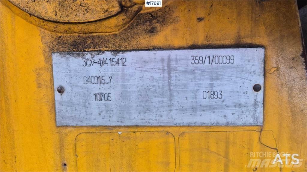 JCB 3cx Ekskavatoriniai krautuvai