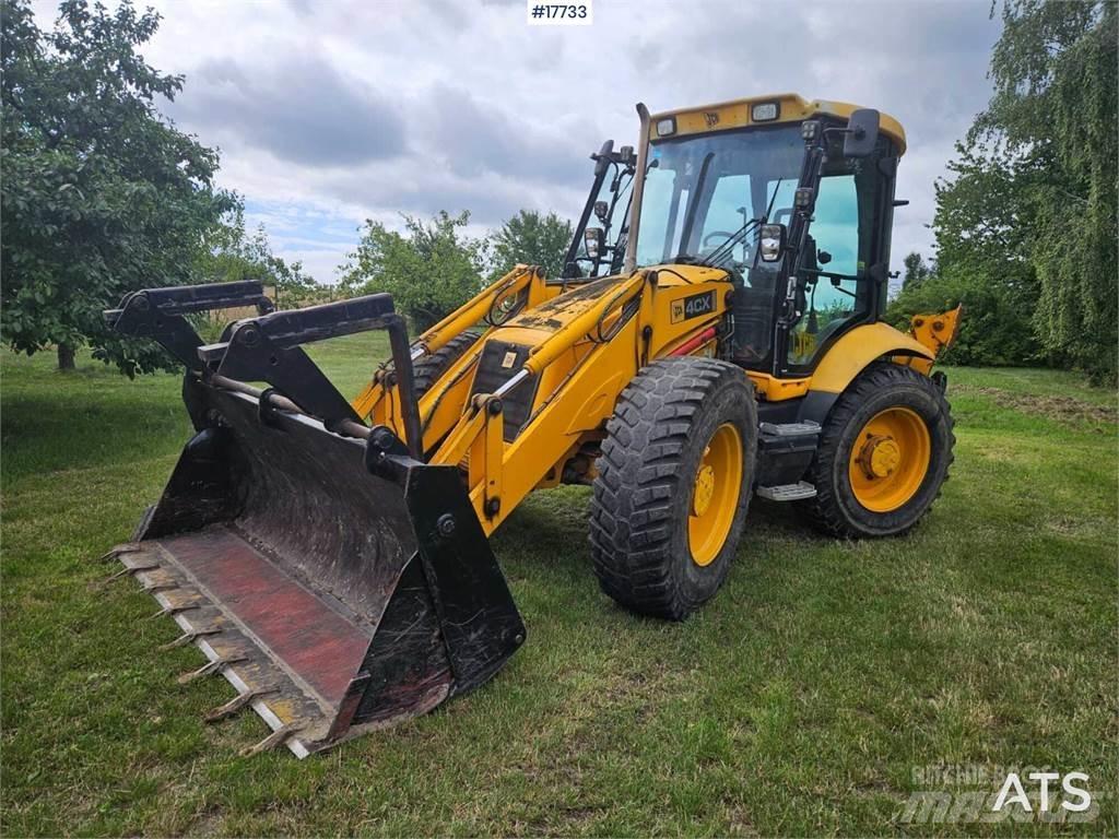 JCB 4CX Ekskavatoriniai krautuvai