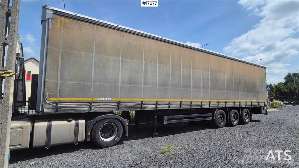 Kögel S-24 Tentinės puspriekabės
