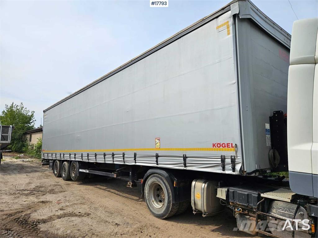 Kögel S-24 Tentinės puspriekabės