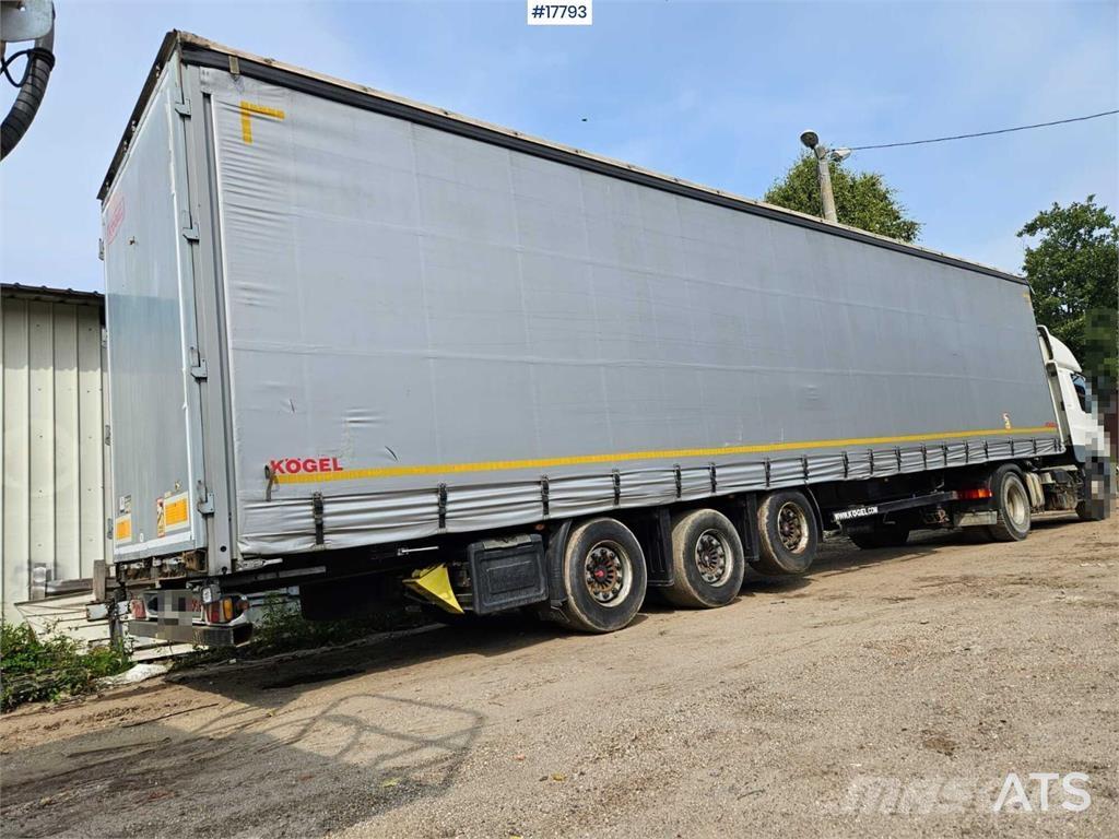 Kögel S-24 Tentinės puspriekabės