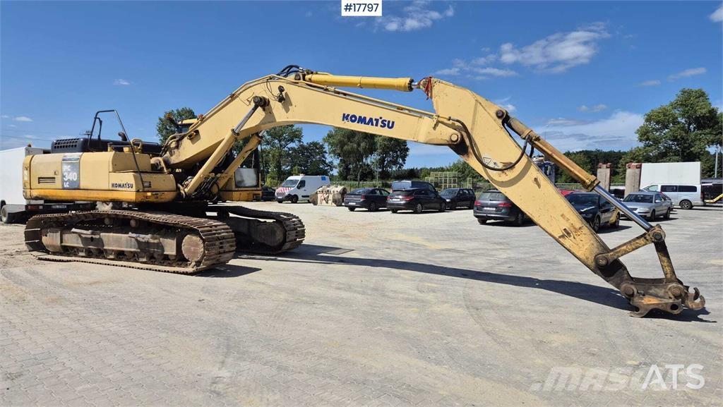Komatsu PC 340 LC Vikšriniai ekskavatoriai