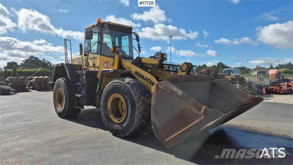 Komatsu WA380-5H Naudoti ratiniai krautuvai