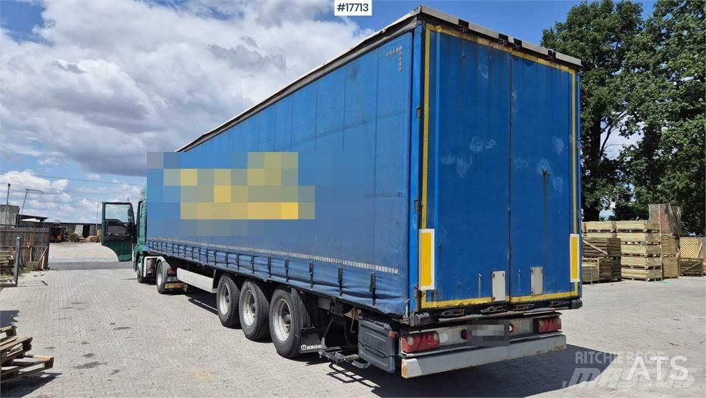 Krone SD Tentinės puspriekabės