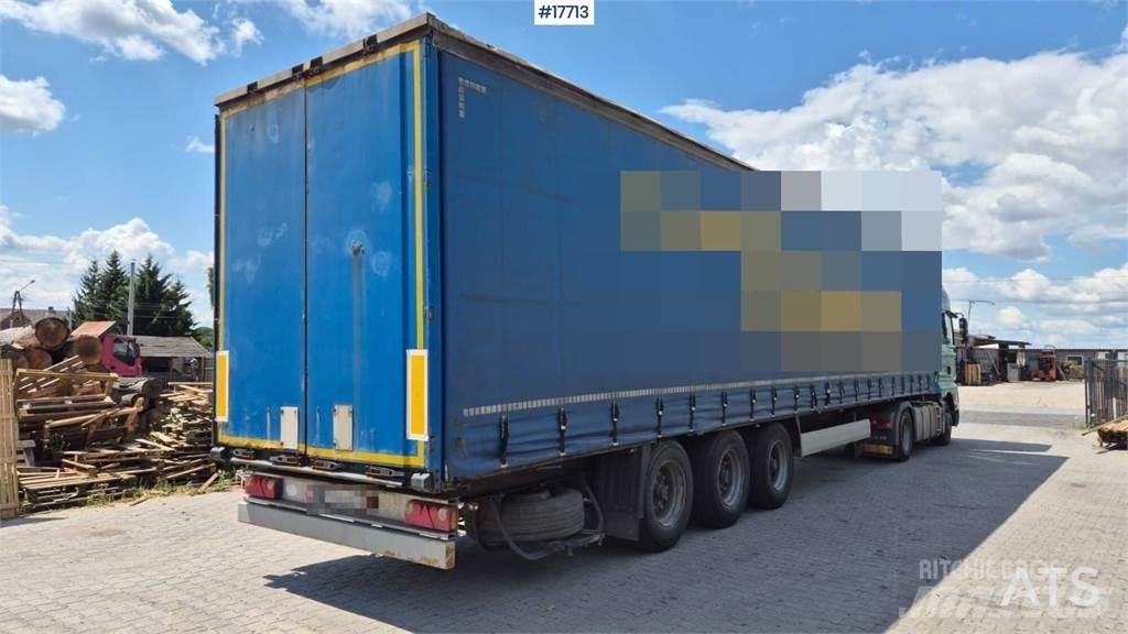 Krone SD Tentinės puspriekabės
