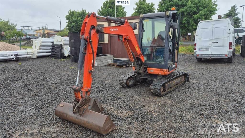 Kubota U27-4 Mini ekskavatoriai < 7 t