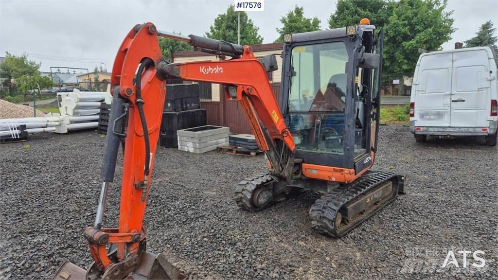 Kubota U27-4 Mini ekskavatoriai < 7 t