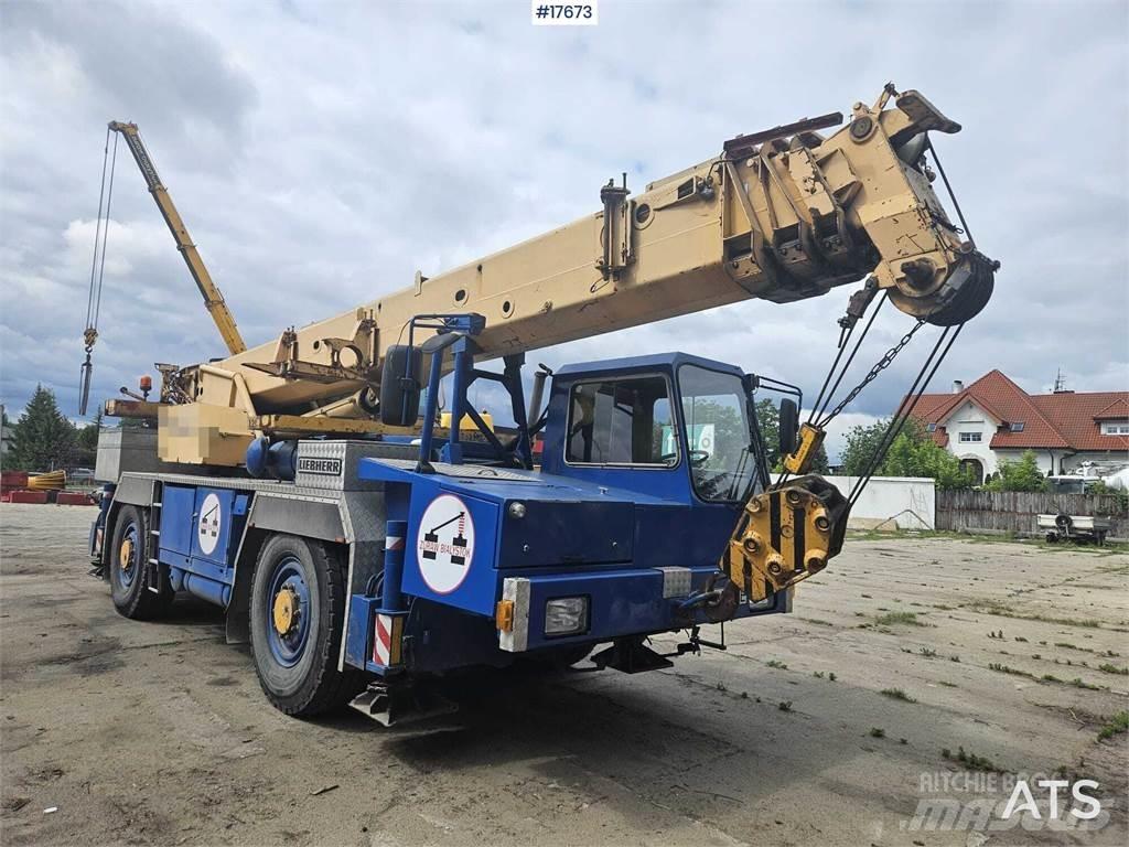 Liebherr LTM 1025 Visureigiai kranai