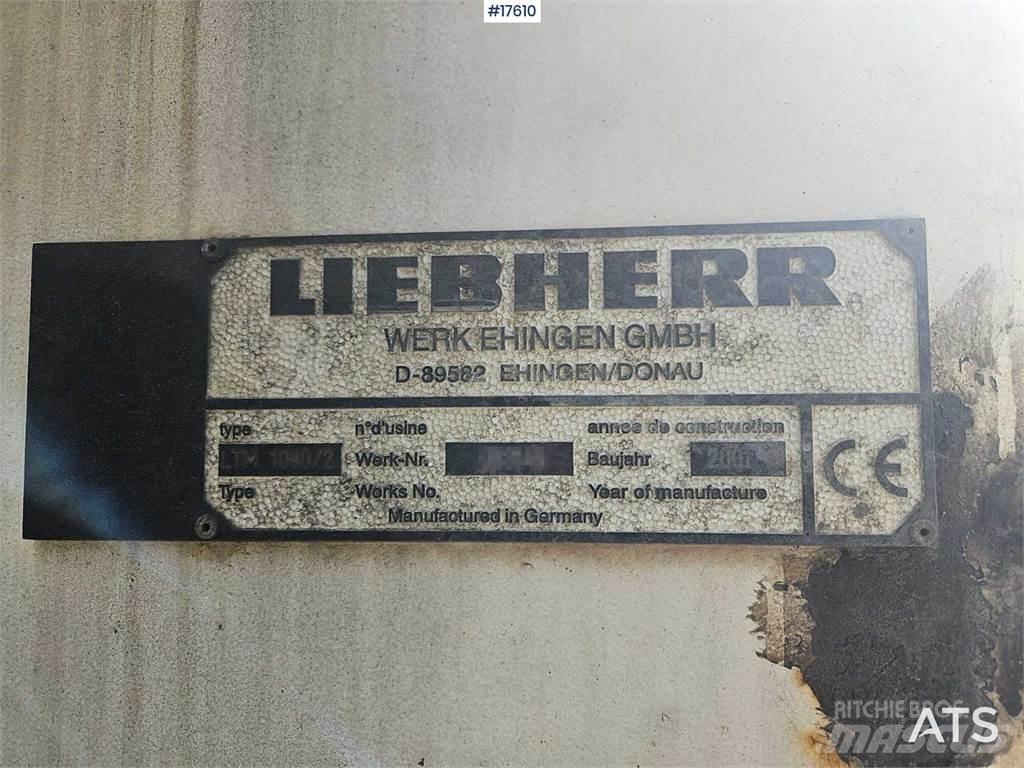 Liebherr LTM 1080/2 Visureigiai kranai