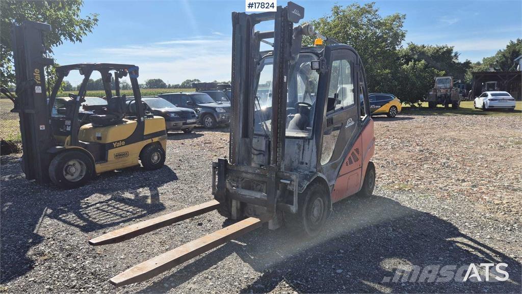 Linde H25D Šakiniai krautuvai - Kita