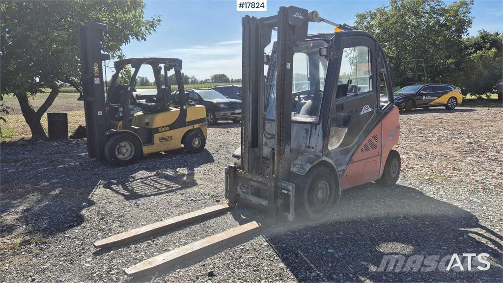 Linde H25D Šakiniai krautuvai - Kita