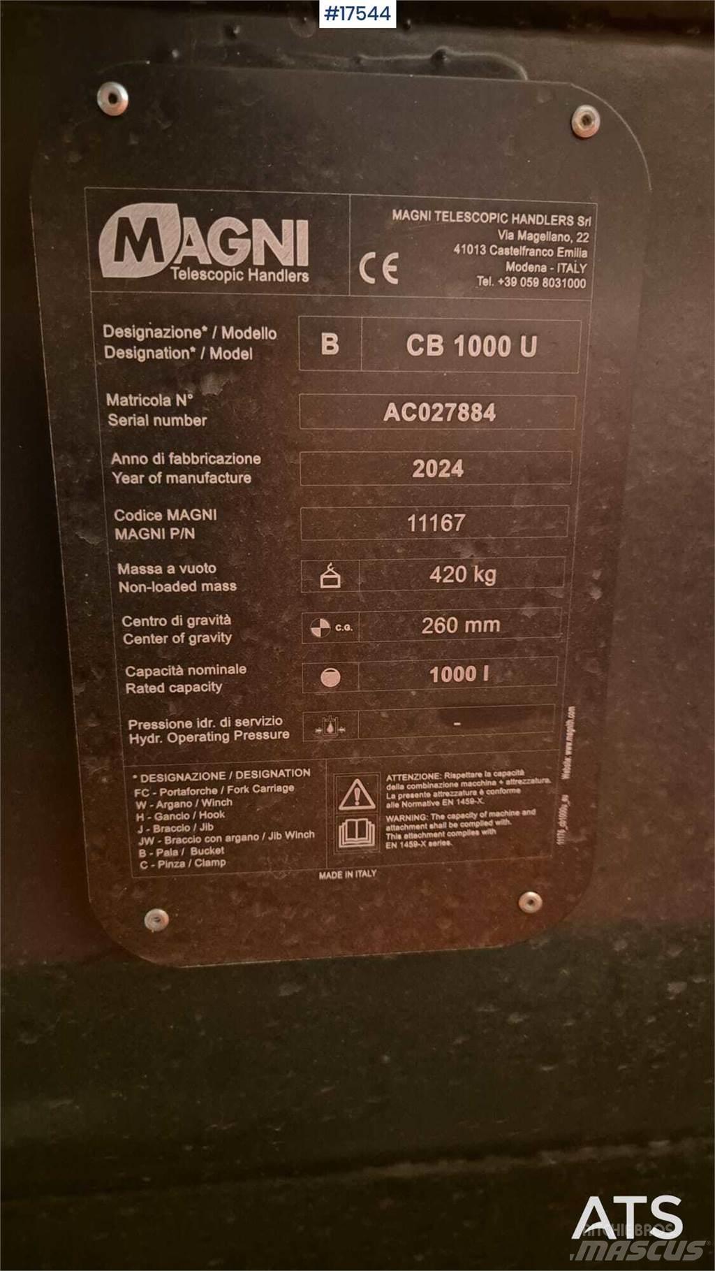 Magni RTH 5.30 Teleskopiniai krautuvai