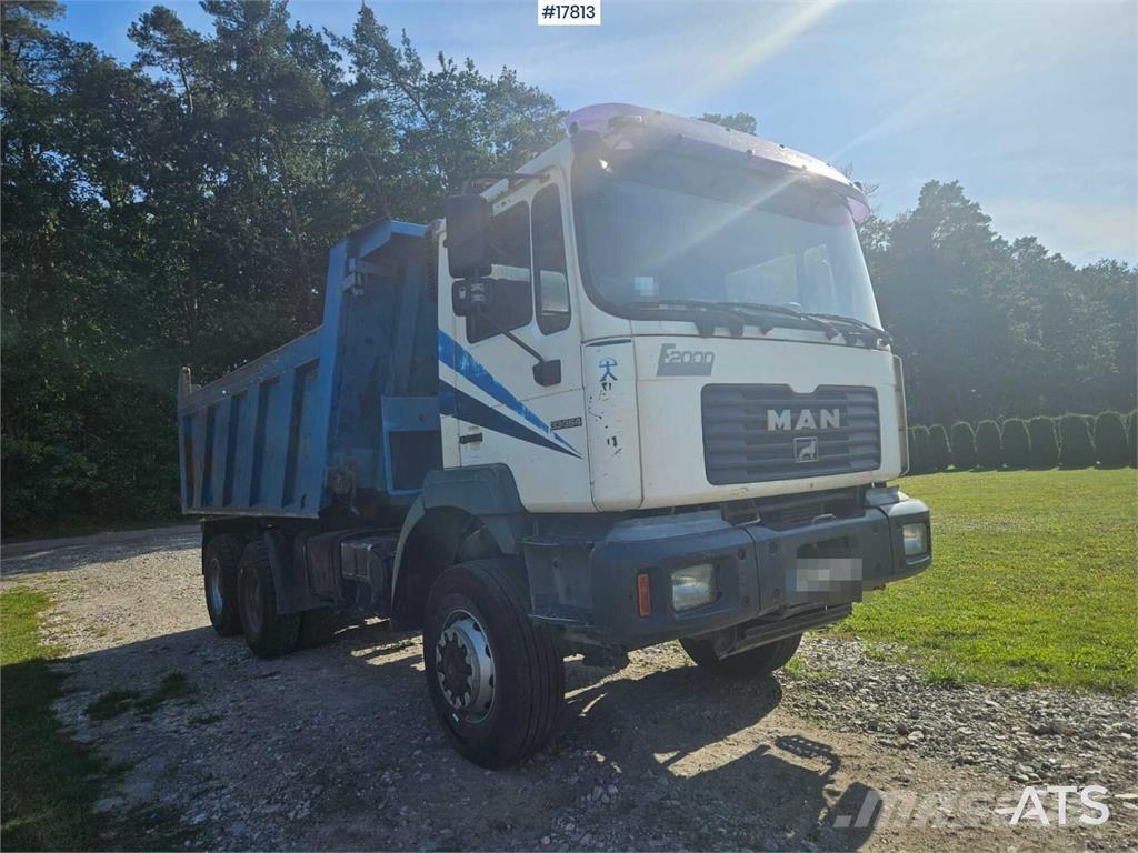 MAN 33.364 Savivarčių priekabų vilkikai