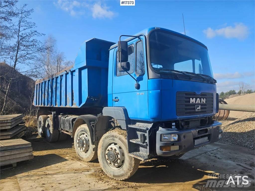 MAN 35.404 Savivarčių priekabų vilkikai