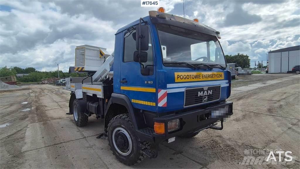 MAN 8.163 Automobiliniai kranai