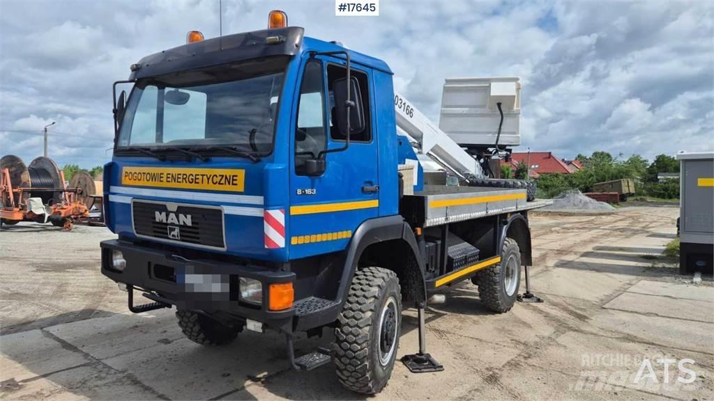 MAN 8.163 Automobiliniai kranai