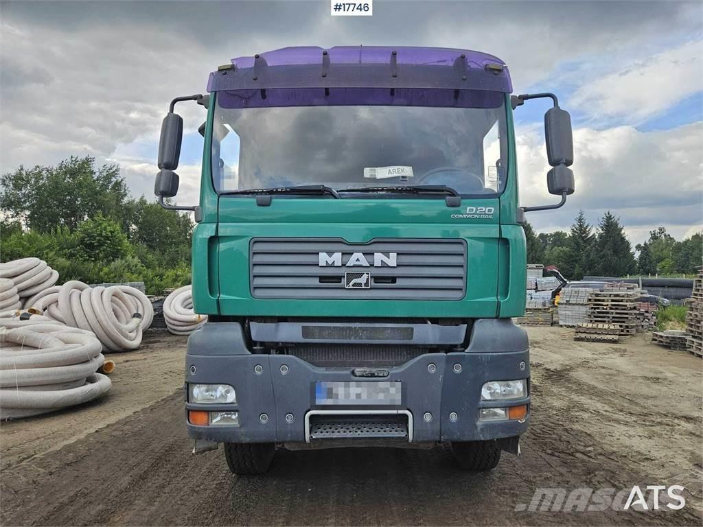 MAN TGA 26.390 Savivarčių priekabų vilkikai