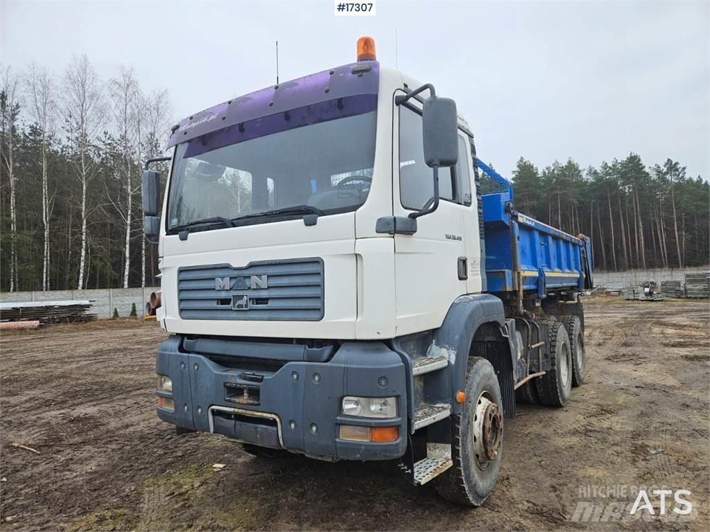 MAN TGA 26.410 Savivarčių priekabų vilkikai