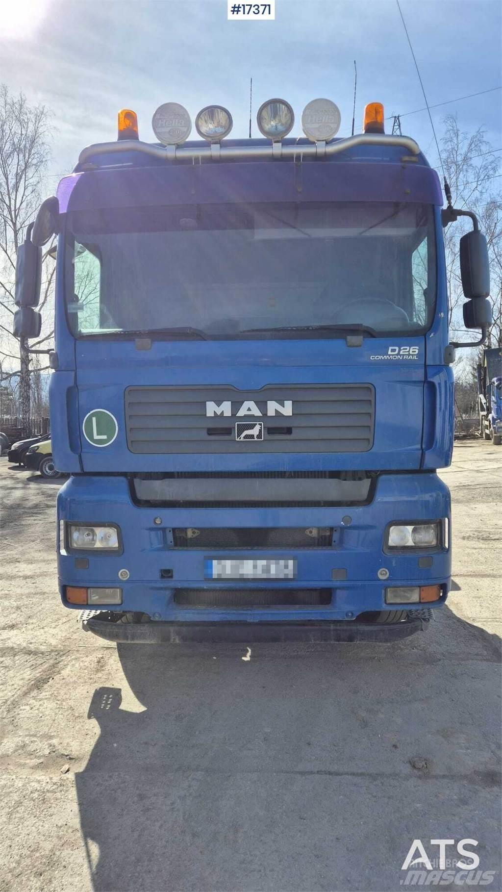 MAN TGA 26.480 Naudoti vilkikai