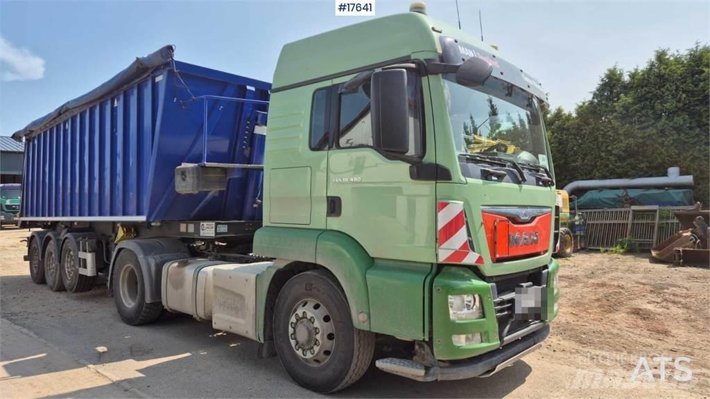 MAN TGS 18.480 4x4 Naudoti vilkikai