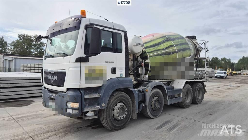 MAN TGS 32.360 Betono/Cemento maišytuvai