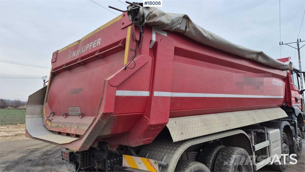 MAN TGS 41.470 Savivarčių priekabų vilkikai