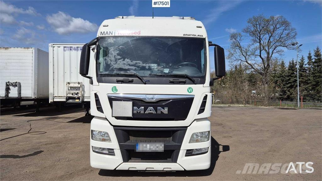 MAN TGX 18.480 Naudoti vilkikai