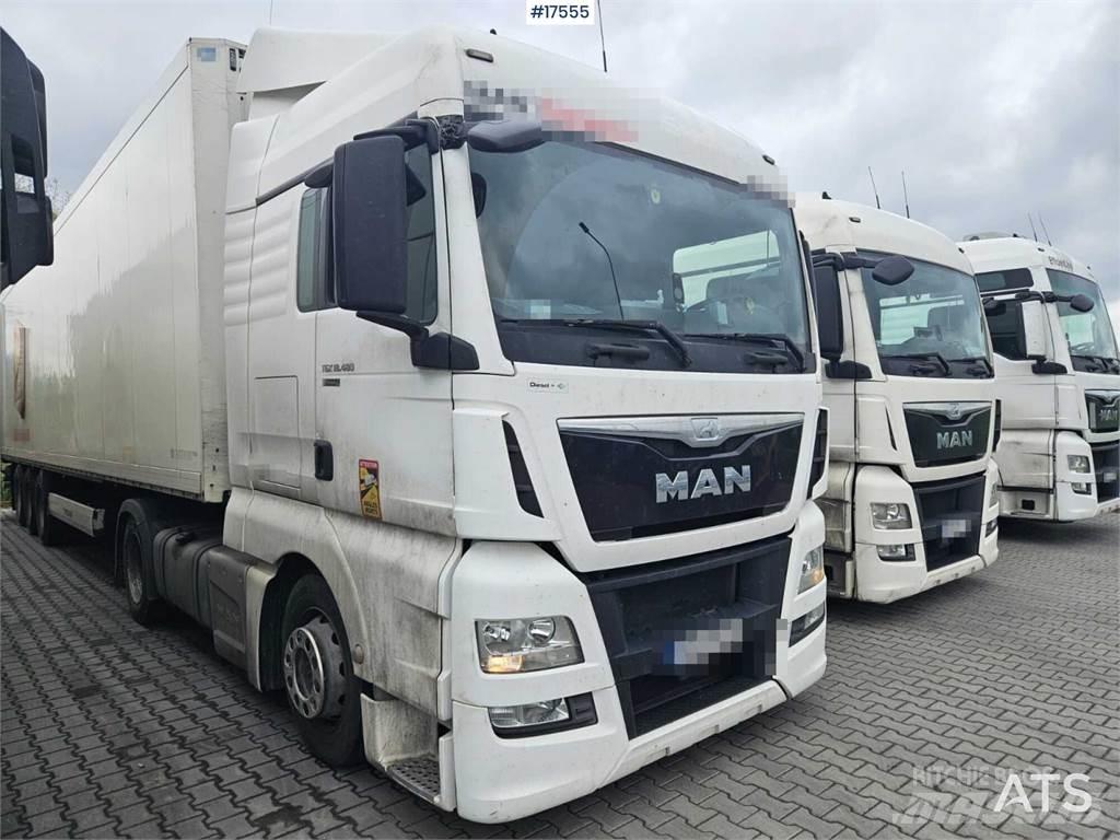 MAN TGX 18.480 Naudoti vilkikai
